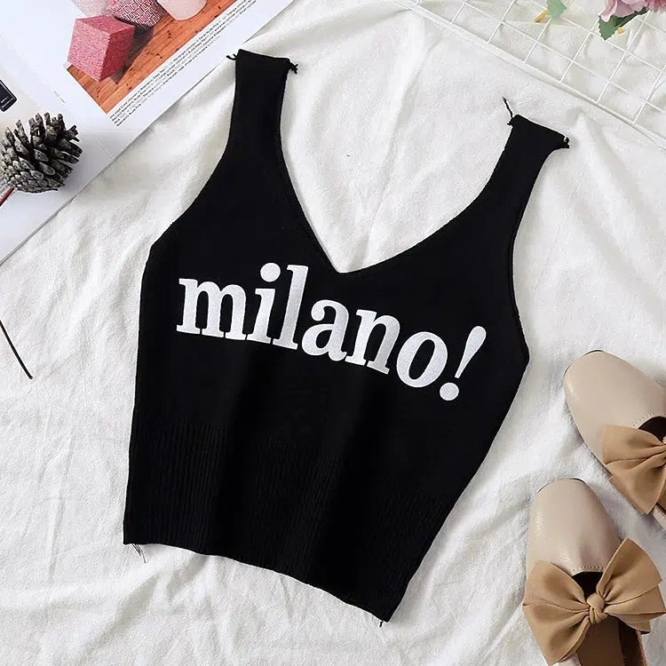 Milano Knit Tank: Effortless Chic. Your New Everyday Staple. Grab It Now!